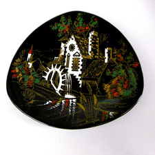 assiette emaux de longwy le