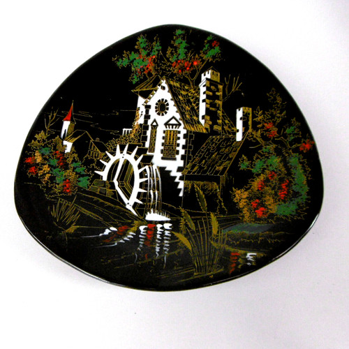 Assiette emaux longwy le - assiette, de