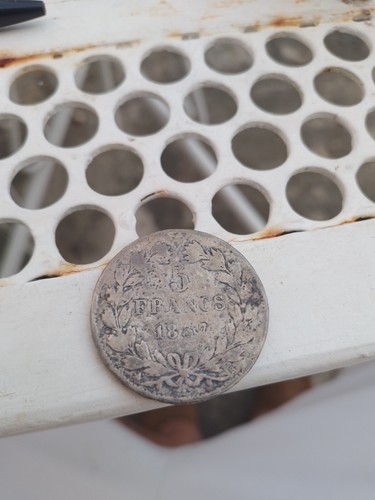 Pièce francs argent - 5,