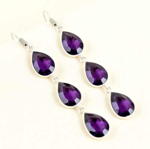 African amethyst gemstone 925 - african,