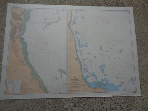 Carte marine mer rouge - carte,