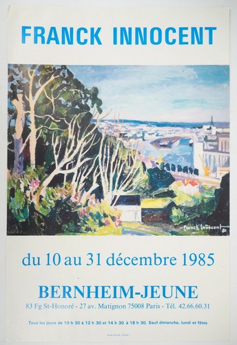 Affiche art franck - [affiche, d'art]
