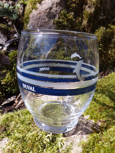 Duval pastis verre - verre, avec