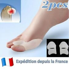 1 paire (2 PCS) Séparateurs d'orteils en gel correcteur d'oignons Hallux Valgus