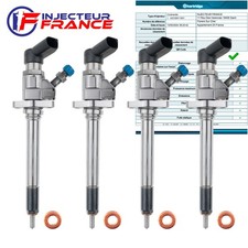 4x 9657144580 - 5WS40156-Z Injecteur VDO Ford C-Max S-Max Mondeo Galaxy 2.0 TDCI