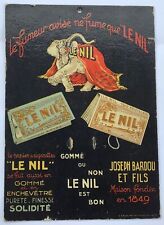 CARTON LE NIL ELEPHANT BLANC LE FUMEUR AVISÉ NE FUME QUE LE NIL 1912