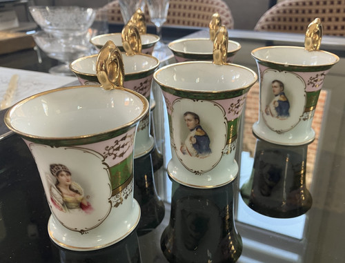 Belle série tasses - de, 6