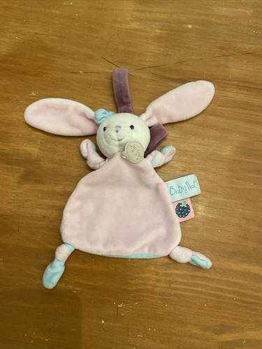 Doudou babynat lapin rose - doudou,
