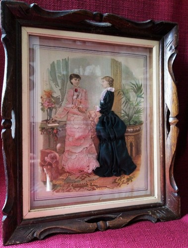Gravure mode ancienne 19e - gravure,