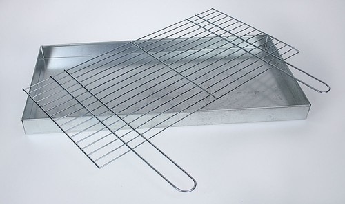 Cendrier 60x30 avec - avec, grille