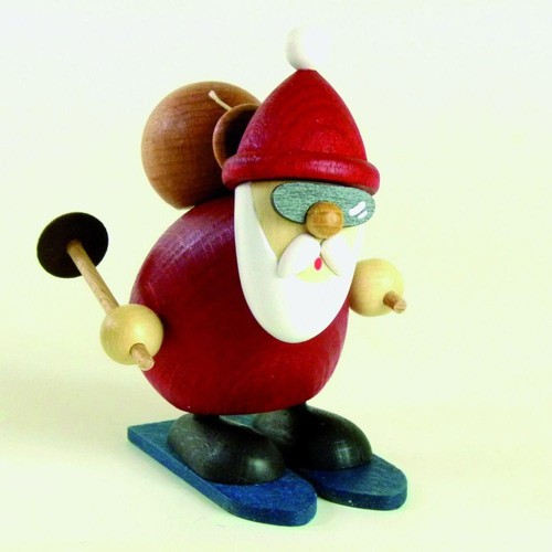 Figurine bois père noël - en,