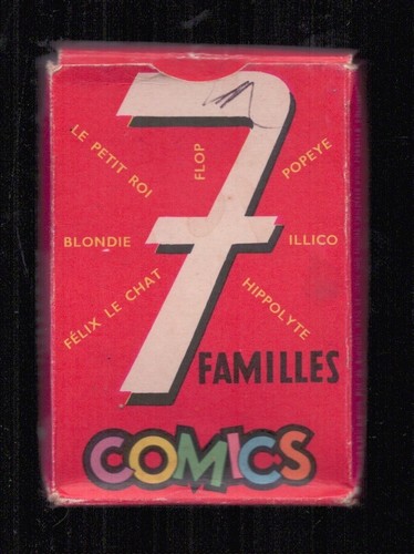 Jeu cartes 7 - de,