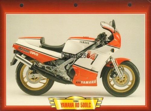 Fiche moto yamaha - moto, rd