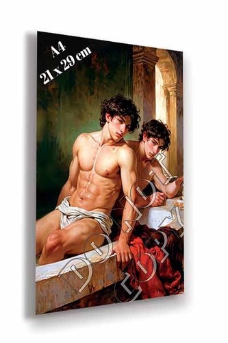 Jeunes hommes torse - , dans