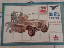 Sd.Kfz 10/4 DEMAG 20 mm AA Gun - Kit ESCI n°5018 - 1/35 Bien lire l'annonce