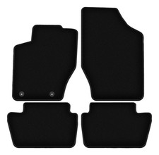 Tapis de sol en velours noir