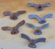 6 ECROUS PAPILLON pour Vélo (Huret Gop)