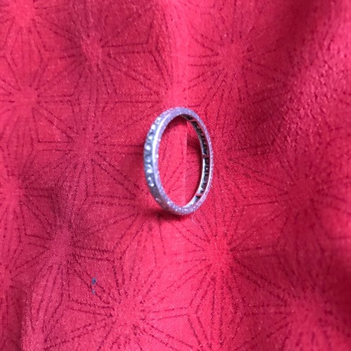 Alliance gris 18k - alliance,