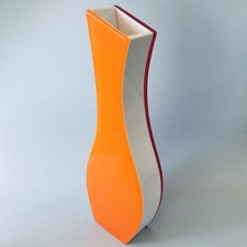 Vase vintage Villeroy & Boch 90s pop art design acrylique ou lucite