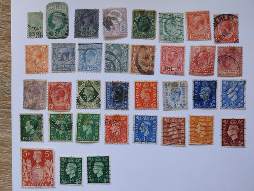 Timbres grande bretagne 22 - grande,