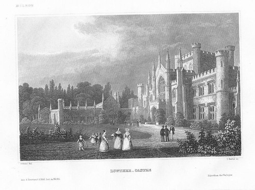 1850 château de lowther - château,
