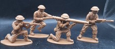 MATCHBOX / 4 SOLDATS BRITANNIQUES WW2  / 1,32 éme