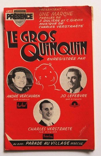 Partition vintage sheet music