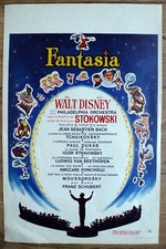 belgian poster WALT DISNEY, animation
