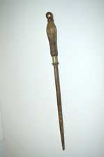 -AIGUISEUR AFFUTEUR de COUTEAUX ANCIEN MANCHE BOIS fusil boucher  COLLECTION