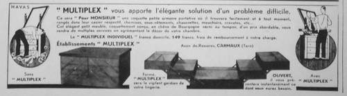 Publicité multiplex coquette - publicitÉ,