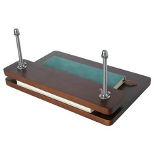 Presse à livres en bois et bambou presse à papier presse à fleurs multifoncti...