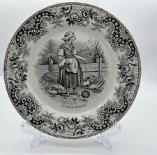 assiette ancienne Creil
