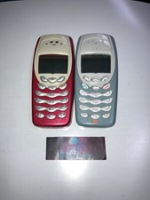 2 Téléphones GSM Mobile Nokia 3410 - Rouge Et Vert HORS SERVICE