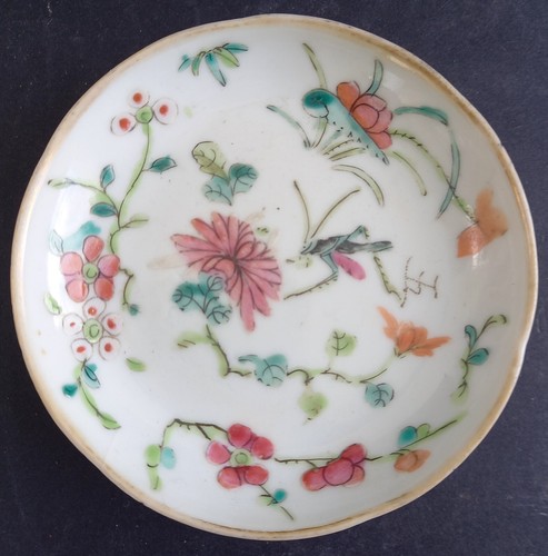 Ancienne coupelle sauterelle - ancienne,