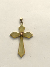 Ancien pendentif Croix doré