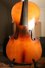 VIOLONCELLE ANCIEN JTL FAIT VERS 1900 - OLD ANTIQUE FRENCH JTL CELLO.