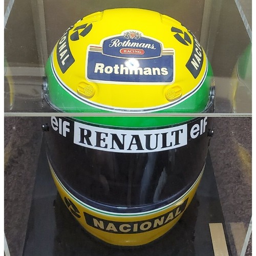 Casque réplique cloche ayrton - casque,