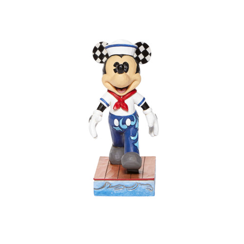 Figurine mickey navigateur - figurine,