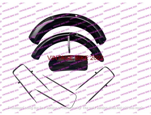 Set garde boue triumph twin - de,