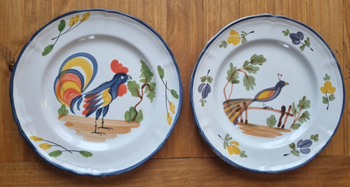 Lot assiettes - lot, de