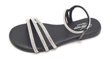 Giada 8082 Sandale Cuir Noir