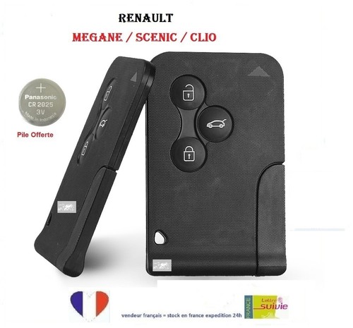 Carte cle pour renault - carte,