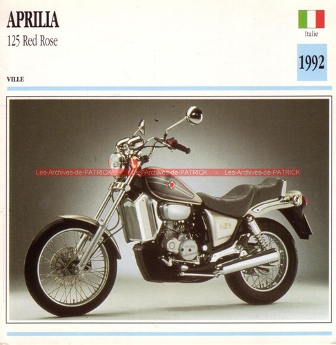 Aprilia 125 red rose 1992 - 125,
