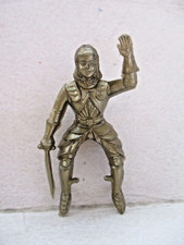 1/32 FIGURINE  JEM MEDIEVAL MOYEN AGE JEANNE  D'ARC CAVALIERE NOREV NON STARLUX