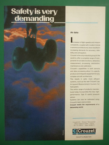 1988 pub crouzet aerospatial - crouzet,