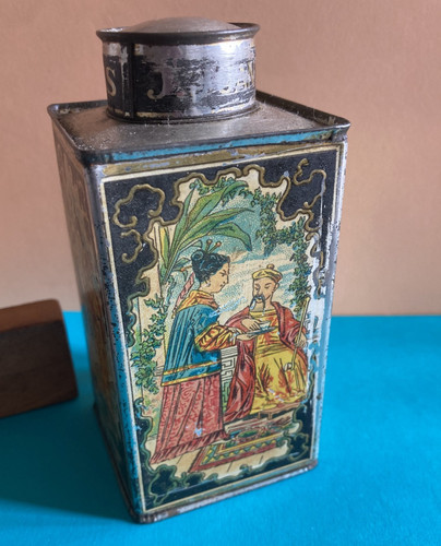 Ancienne boite thé de - à,