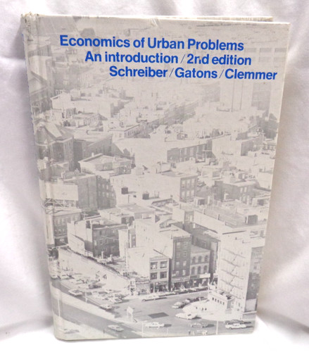 Economics urban problems an - economics,