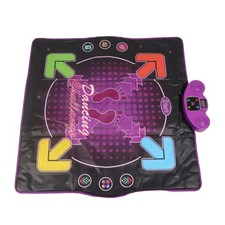 Dance Mat Kids Eletronic Pad Toy 4 Game Modes Adjustable Bulit In Music Dancing