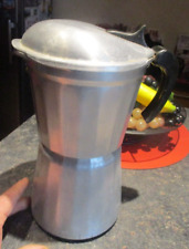 Ancienne grande Cafetière à Café en Aluminium Style Moka SEB à completer