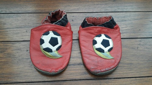 Robeez football cuir souple - robeez,